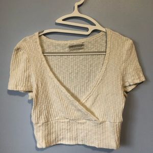 White urban outfitters crop top